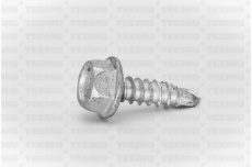 Bi-metall kuuskantkruvi DIN 7504K SD3 4.8x16 AISI 304